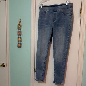 Denim jeggings